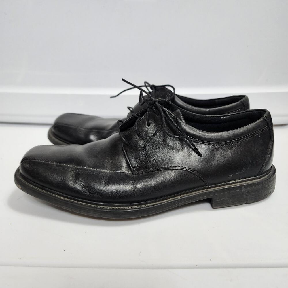Bostonian 10.5 Black Leather Shoes Shoes